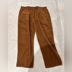 Men's Brown Corduroy Pants (46x30)